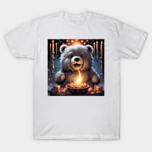 Teddy celebrating New Year T-Shirt